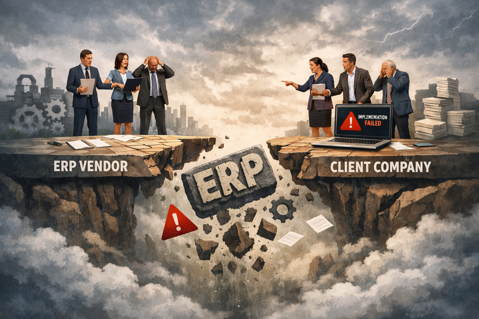 Why ERP Implementations Fail and Why Both Sides Share the Blame